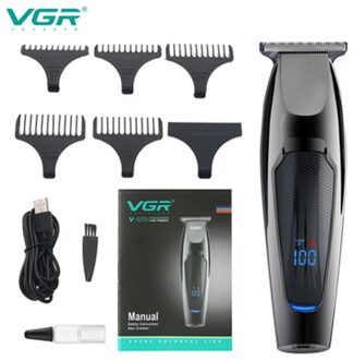 Elektrische Tondeuse Oplaadbare Scheerapparaat Baard Trimmer Professionele Mannen Haar Snijmachine Baard Kapper Hair Cut groen