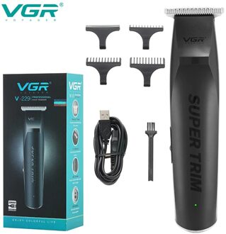 Elektrische Tondeuse Oplaadbare Scheerapparaat Baard Trimmer Professionele Mannen Haar Snijmachine Baard Kapper Hair Cut Rood