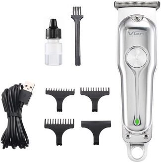 Elektrische Tondeuse Oplaadbare Scheerapparaat Baard Trimmer Professionele Mannen Haar Snijmachine Baard Kapper Hair Cut Roze