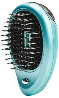 Elektrische Trillingen Anti Haaruitval Magnetische Massage Kam Draagbare Ion Haar Groei Kam Haar Borstel Ontspanning Gezondheidszorg Groen