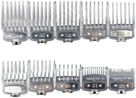 Elektrische Trimmer Gids Kammen Professionele Accessoires Bevestiging Haar Knippen Tondeuse Limiet Kam Kappers Gereedschap