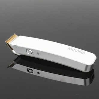 Elektrische Trimmer Tondeuse Waterdichte Hoek Trimmer Volwassen Scheermes Kapper Speciale Sturen Limiet Kam Clipper Draadloze wit