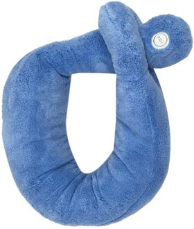 Elektrische U-vorm Reizen Kussen Kussen Nek Massager Trillingen Halswervel Kussen Massage Ontspanning Thuis Auto