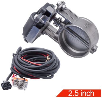 Elektrische Uitlaat Regelklep 2 "/2.36"/2.5 "/2.75"/3 "Uitlaat Controle valve-Lage Druk Voor Uitlaat Catback Downpipe 2.5 met switch