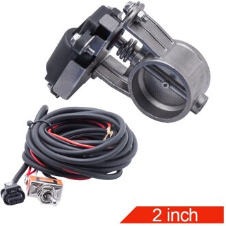 Elektrische Uitlaat Regelklep 2 "/2.36"/2.5 "/2.75"/3 "Uitlaat Controle valve-Lage Druk Voor Uitlaat Catback Downpipe 2 met switch