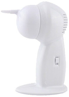 Elektrische Veilig Earpick Ear Wax Cleaner Pijnloos Cordless Vacuum Gezondheidszorg Wit Tool met schone borstel