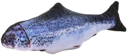 Elektrische Vissen Speelgoed Simulatie Elektrische Vis Kinderen Speelhuis Speelgoed Usb Springen Vis Kat Huisdier Speelgoed Elektronische Huisdier Kat Speelgoed