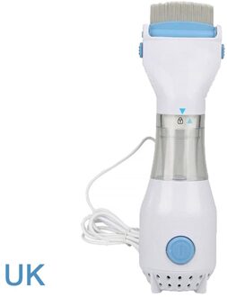 Elektrische Vlooienkammetje Veilig Huisdier Luizen Doodt Haar Cleaner Voor Katten Honden Fysieke Flea Tick Capture Kam Dierbenodigdheden UK plug