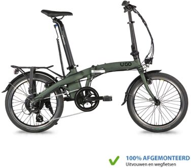Elektrische Vouwfiets Dare U.GO Ed7 Forest Green