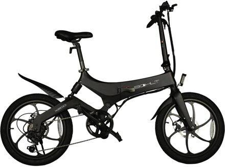elektrische vouwfiets X200 zwart