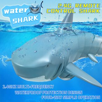 Elektrische Water Control Shark Speelgoed Rc Vis Waterdichte Afstandsbediening Game 2.4G Onderwater Educatief Studie