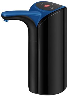Elektrische Water Dispenser Automatische Usb Water Fles Pomp Huishoudelijke Gallon Drinkfles Schakelaar Smart Waterpomp zwart