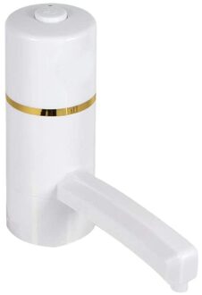 Elektrische Water Fles Pomp 5 Gallon, Usb Draadloze Draagbare Automatische Jug Drinken Dispenser Filter Voor Home Office wit