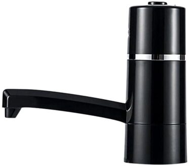 Elektrische Water Fles Pomp 5 Gallon, Usb Draadloze Draagbare Automatische Jug Drinken Dispenser Filter Voor Home Office zwart