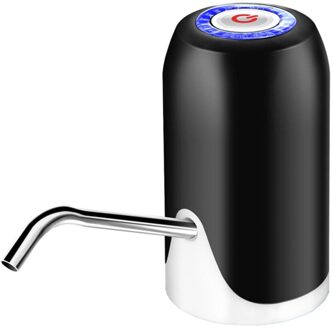 Elektrische Water Fles Pomp Draagbare Usb Oplaadbare Drinkwater Pomp Zwart/Wit Inspanning-Saving Oplaadbare Voor Keuken