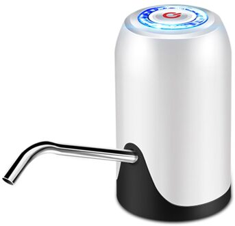 Elektrische Water Fles Pomp Draagbare Usb Oplaadbare Drinkwater Pomp Zwart/Wit Inspanning-Saving Oplaadbare Voor Keuken