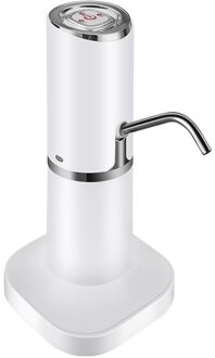 Elektrische Waterpomp Usb Opladen Multi-Interface Gebotteld Drinkwater Druk Pomp Dispenser Water Pompen Apparaat Zilver