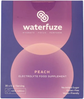 Elektrolyten Poeder Zakjes - Peach - 30 zakjes