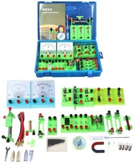 Elektromagnetische Experiment Apparatuur Set Natuurkunde Labs Circuit Learning Kit Basic