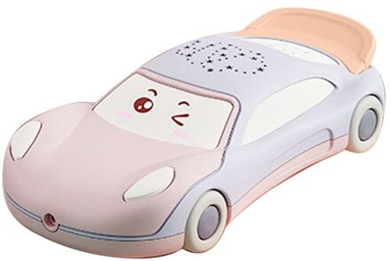 Elektronische Baby Mobiele Telefoon Auto Vorm Peuters Speelgoed Vroege Onderwijs Muzikale Telefoon Speelgoed Voor Kinderen Gif Roze