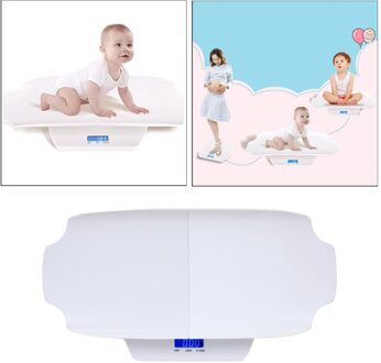 Elektronische Baby Peuter Schaal Digitale Tot 100Kg Lcd-scherm Wit