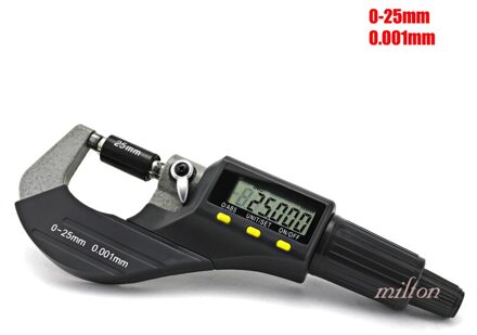 Elektronische Buiten Micrometer 0-25Mm 25-50Mm 50-75Mm 75-100Mm 0.001mm Digitale Micrometer Gauge Meter Micrometer Meetinstrumenten