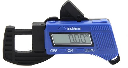 Elektronische Digitale Lcd 0-12.7Mm Dikte Schuifmaat Carbon Fiber Micrometer Guage