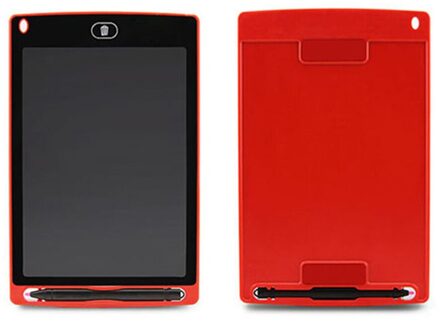 Elektronische Doodle Board 8.5in Lcd Schrijven Tekening Handschrift Tablet Voor Kinderen Volwassen School QJY99 Rood