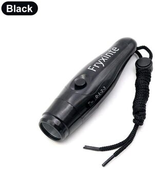 Elektronische Elektrische Fluitje Scheidsrechter Tonen Elektronische Fluitje Outdoor Survival Voetbal Basketbal Game Cheerleading Fluitje zwart