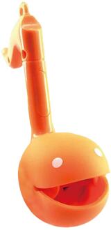 Elektronische Erhu Vorm Onderwijs Baby Speelgoed Otamatone Muziekinstrument Noot Vorm Melody Instrument Elektronische Orgel oranje