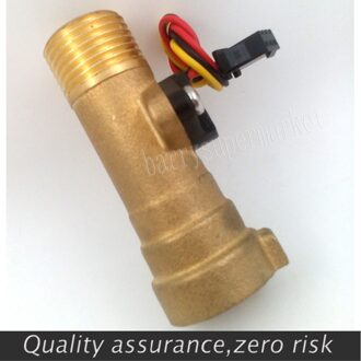 Elektronische Flow Meter Electronic Flow Sensor 0.3-10L/M Voor Zonneboiler Water Flow Meter G1/2 YF-B8 magnetische Klep