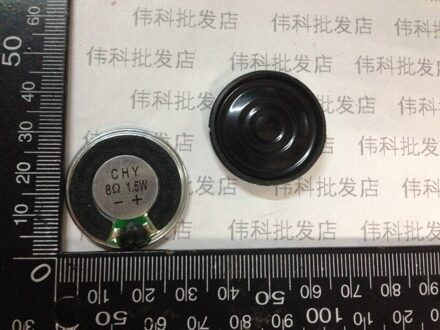Elektronische hond sound speaker 8 ohm 1.5 watt 8R 1.5 W speaker Diameter 30 MM 3 CM Dikte 5 MM Luidspreker