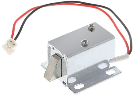Elektronische Lock Catch Deur Poort 12V 0.4A Release Vergadering Solenoid Toegang