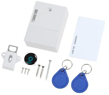 Elektronische Sensor Lock Elektronische Digitale Onzichtbare Keyless Sensor Lock Voor Garderobe Kast Lade wit