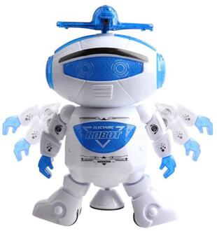 Elektronische Walking Dansen Robot Speelgoed Met Muziek Lightening Jongens Voor Kinderen Kerst Peuters Battery Operated Speelgoed Meisje