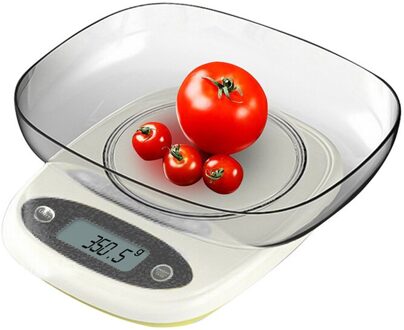 Elektronische Weegschaal Digitale Keukenweegschaal Voedsel Schaal Met Kom Voor Koken En Bakken 5Kg Voedsel Gewicht Meten tool 7kg-1g