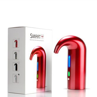 Elektronische Wijn Decanter Spot Automatische Wijn Dispenser Verkoop Elektrische Wijn Decanter Wijn Accessoires rood