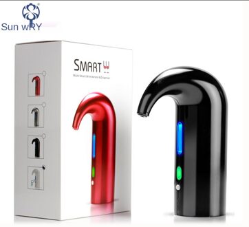 Elektronische Wijn Decanter Spot Automatische Wijn Dispenser Verkoop Elektrische Wijn Decanter Wijn Accessoires zwart