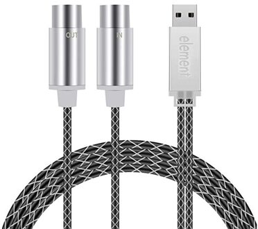 ELEMENT Elektrische Piano Drum MIDI Kabel Naar USB IN-OUT Converter, interface Adapter Kabel Voor PC/Laptop/Mac