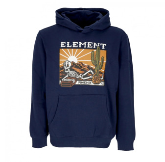 Element Navy Dusk Hoodie Streetwear Element , Blue , Heren - Xl,L,M,S,Xs