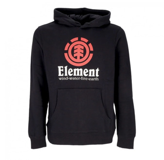 Element Verticale Hoodie Flint Black Streetwear Element , Black , Heren - Xl,L,M,S,Xs