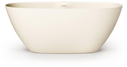 Element Vrijstaand Bad - 160x75x60cm - solid surface - mat crème SW1440425 Crème mat