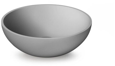 Element Waskom - 41x41x14cm - solid surface - mat licht grijs SW1439449 Licht grijs mat