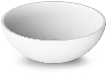 Element Waskom - 41x41x14cm - solid surface - mat wit SW1439447 Wit mat