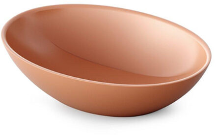 Element Waskom - 51x35.5x14.2 - solid surface - glans peach (oranje/roze) SW1208817 Peach glans (oranje/roze)