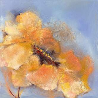 Elena Filatov - Bright Anemone Ii Kunstdruk 50x50cm