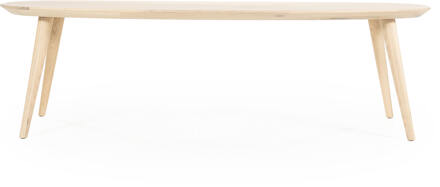 Eleonora Deens Ovale Eettafel 'Elijah' Eiken, 300 x 100cm, kleur Naturel - 300 x 100 cm