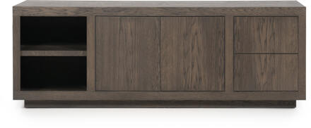 Eleonora Dressoir 'Helsinki' Eiken, 200cm, kleur Bruin - 200 cm