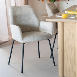 Eleonora Eetkamerstoel 'Indy' kleur Beige