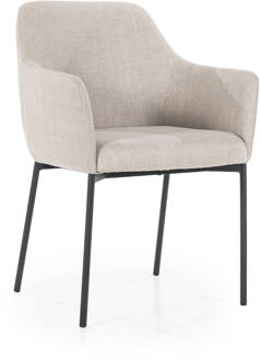 Eleonora Eetkamerstoel 'Paul' kleur Taupe